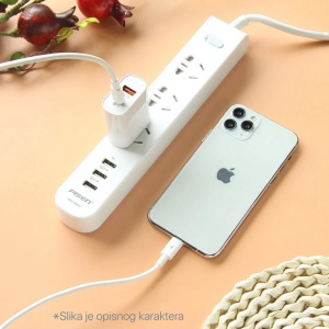 Data kabl REMAX RC-175i PD 20W iPhone Type C na iPhone lightning plavi 1m - Img 4