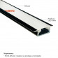 led profil ll alp001 r komplet