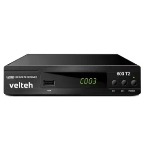 Digitalni risiver DVB-T2 Velteh 600T2 H.264 - Img 1