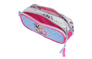 DISNEY MINNIE FLOWERS prazna pernica sa 2 pregrade - Img 4