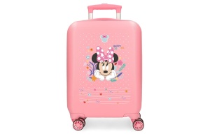 DISNEY MINNIE HAPPY TO BE ME dečiji kofer 50 cm - pink