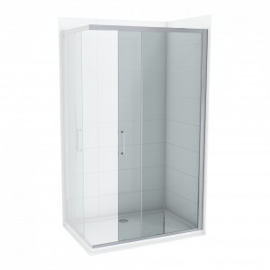 Element tuš kabine COPEN ATLAS ELEMENT 80x195cm staklo 6mm providno - Img 1