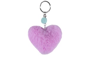 ENSO FLUFFY CHARMS dečiji privezak - svetlo ljubičasta - Img 2