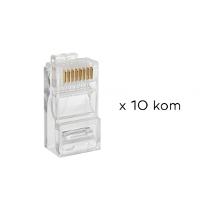 Konektor RJ45 CAT5 8P8C JWD-AD78 10 kom - Img 1