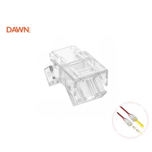 KONEKTOR ZA LED TRAKU SMD/COB X10C-2P (10mm, 2PIN) 10 - Img 1