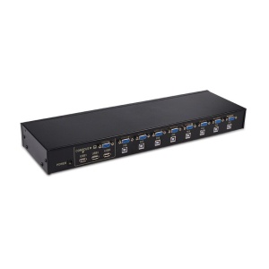 KVM switch 8 PC-a na isti monitor,mis,tastaturu JWD-SP27 - Img 1