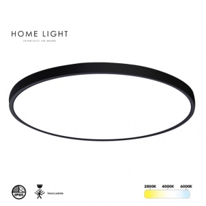 LED PLAFONJERA L7760-18W CCT SENZOR (LV18W) CRNA NEW - Img 1