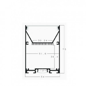 LED svetiljka LT-T-020-B 60W 3000K