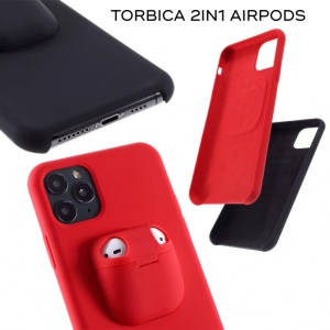 Maska 2in1 airpods za iPhone XR crvena - Img 4