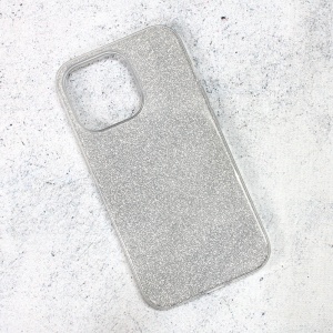Maska Crystal Dust za iPhone 13 Pro 6.1 srebrna - Img 1
