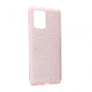 Maska Crystal Dust za Samsung A915F Galaxy A91/S10 Lite roze