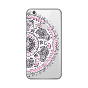 Maska Silikonska Print Skin Za Huawei Honor 8 Lite/P8 Lite 2017/P9 Lite 2017 Elephant Mandala