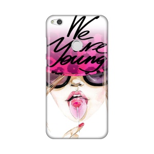 Maska Silikonska Print Skin Za Huawei Honor 8 Lite/P8 Lite 2017/P9 Lite 2017 We Are Young