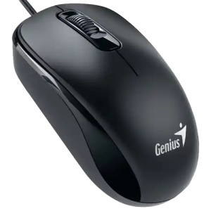 Miš Genius DX-110 USB 1000dpi, crni - optički - Img 1