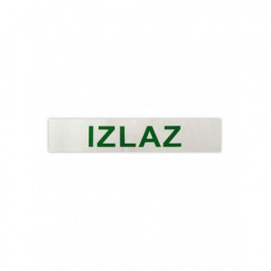 NALEPNICA 22,1*4,7CM IZLAZ