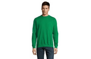 NEW SUPREME unisex dukserica - kelly green, M