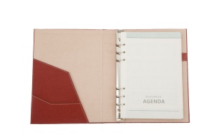NOVASKIN Agenda sa mehanizmom A5 STANDARD - cognac - Img 2