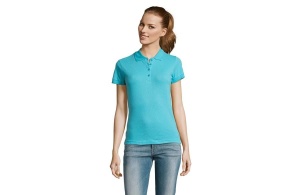 PASSION ženska polo majica sa kratkim rukavima - atoll blue, M