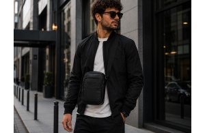 PEPE JEANS DORKING muška torba na rame - crna - Img 10
