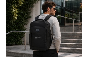 PEPE JEANS DURHAM ranac za laptop - crna - Img 13