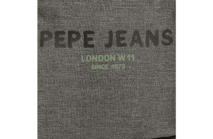 PEPE JEANS EDEMON prazna pernica sa 3 pregrade - siva - Img 3