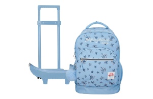 PEPE JEANS OLIVIA ranac za školu sa točkićima - sky blue - Img 6
