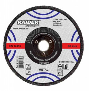 Ploca RD za brusenje 115x6x22.2mm 1/1 160109