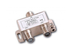 Razdelnik (spliter) 1/2, F konektor 5-1000 MHz