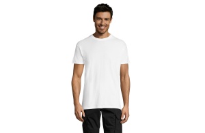 REGENT unisex majica sa kratkim rukavima - bela, XS