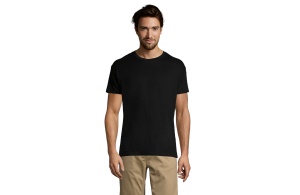 REGENT unisex majica sa kratkim rukavima - crna, M