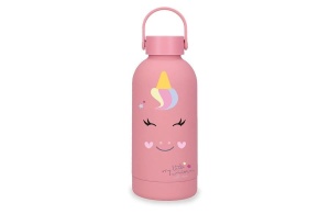 ROLL ROAD HAPPY PETS dečiji termos 350 ml - koralna