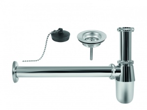 Sifon za lavabo MINOTTI 5/4 sa piletom - Img 2