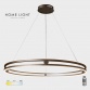 SOLEA 14 LUSTER 48W 3000/4000/6000K BRAON - Img 7