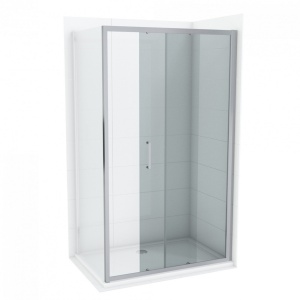 Stakleni paravan COPEN ATLAS 130x195cm staklo 6mm providno - Img 2