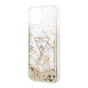 Torbica Guess Hc Liquid Glitter Triangle za iPhone 14 6.1 transparent (GUHCP14SLFCTPT) - Img 3