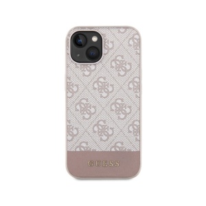 Torbica Guess Hc PC/TPU 4G Bottom Stripe za iPhone 15 6.1 roze (GUHCP15SG4GLPI) - Img 3