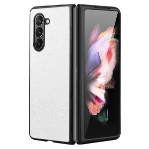 Torbica Leather Fold za Samsung F946B Galaxy Z Fold 5 5G bela - Img 1