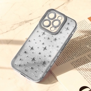 Torbica Shiny Frame za iPhone 14 Pro 6.1 srebrna - Img 1