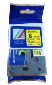 Traka TZ2-611 Žuta (6mm)