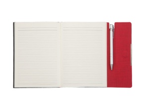 TREND Notes sa magnetnim preklopom A5 - crvena - Img 2