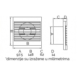 VENTILATOR WIND FI 100 BITON - Img 3