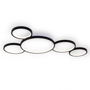 VESTA 373 PLAFONSKA SVETILJKA LED 65W 3000K CRNA