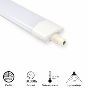 VODODIHT LED SLIM WHITE LG236A 36W 6500K