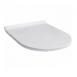 WC daska HATRIA FUSION mat bela slim softclose - Img 2