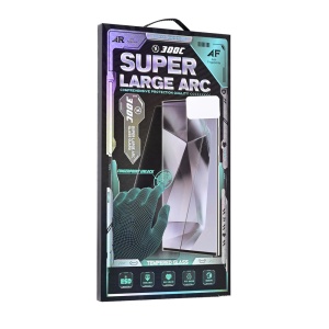 Zastitno staklo Tempered Glass 2.5D full glue za Samsung S938B Galaxy S25 Ultra crni (fingerprint unlock) - Img 1
