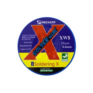 Zica za lemljenje Mechanic 0.5mm/Sn42%/Bi50%/Cu8% za Iphone X/XS/XR/XS MAX 18944 - Img 2