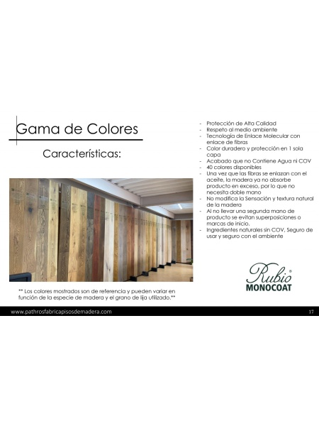 PISO DE INGENIERIA MONOCOAT AL ACEITE 16.5 MM X 22.9 CM X LV, CHAPA 4 MM