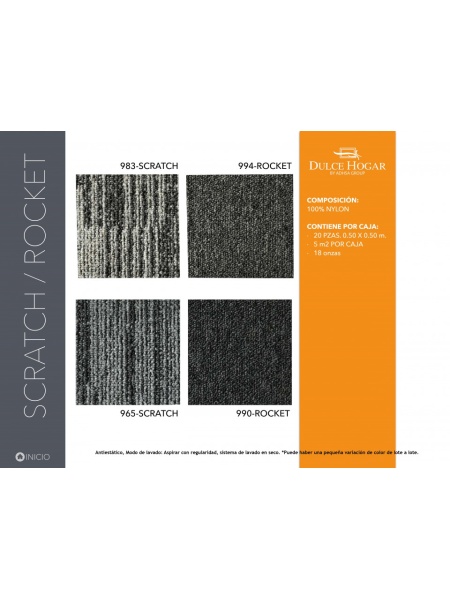 ALFOMBRA MODULAR SCRATCH
