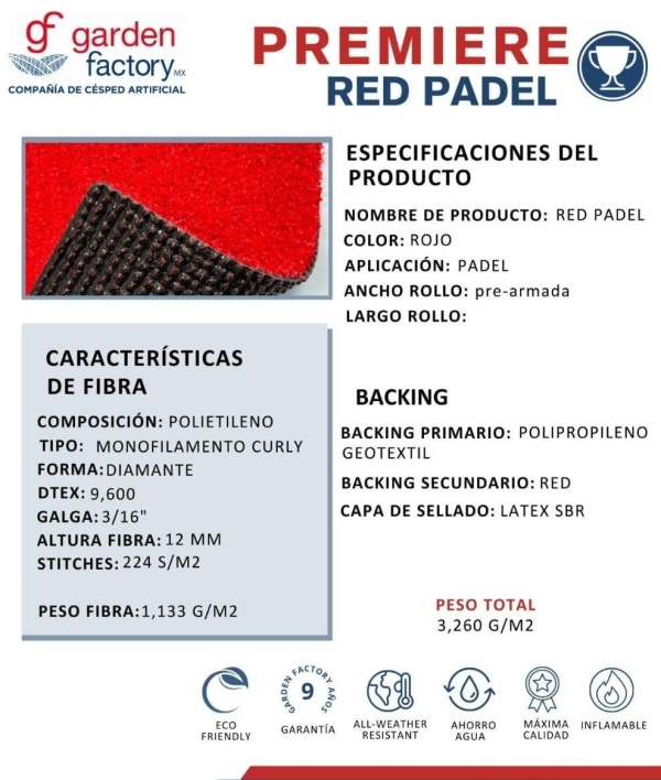 PASTO SINTETICO PADEL GF - Img 2