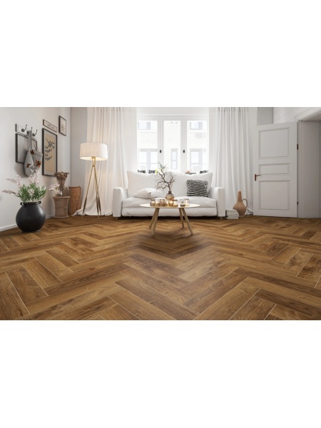 PISO SPC HERRINGBONE FIORANO WALNUT